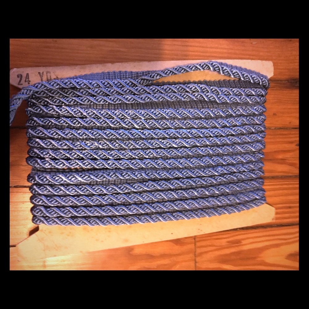 Silk braided cord welt 5/16” 13 yards